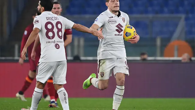 Bungkam Torino 3-1, AS Roma Sodok 4 Besar