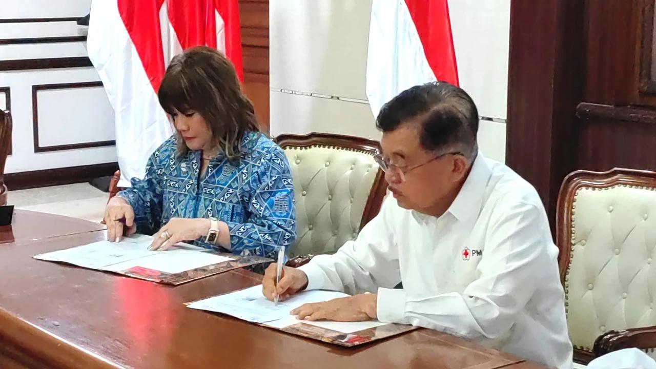 Apindo-PMI Teken MoU Penyaluran Bantuan Bencana di Sumbar, Sumut dan Aceh