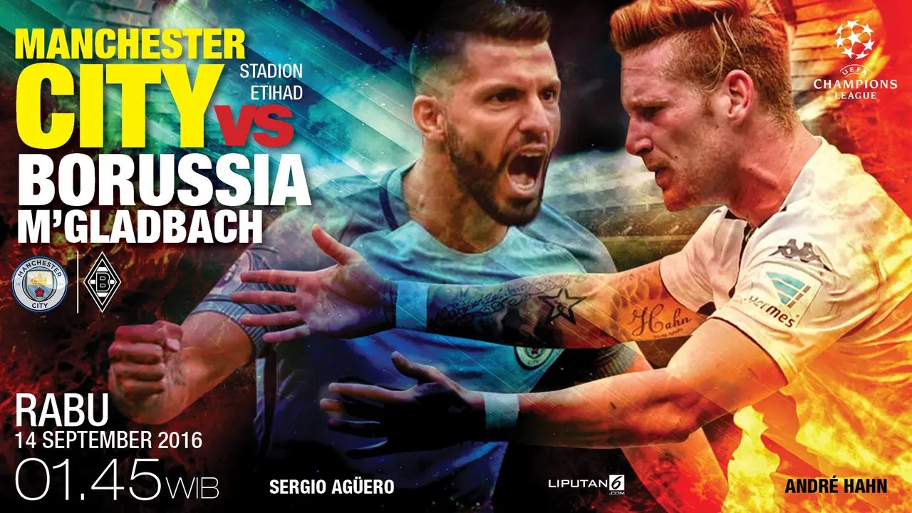 Prediksi Manchester City vs  Borussia Mönchengladbach