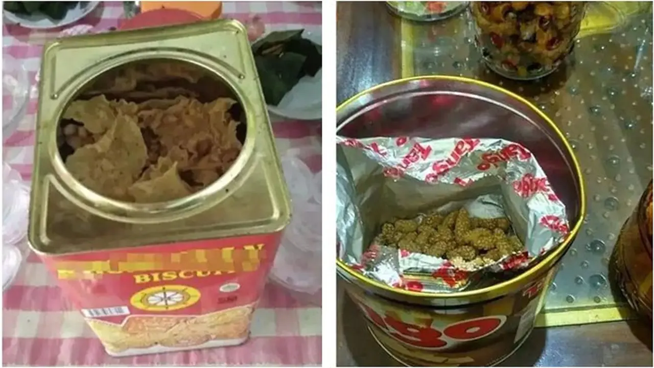 8 Potret Isi Kaleng Kue saat Lebaran Ini Tak Sesuai Ekspekatasi