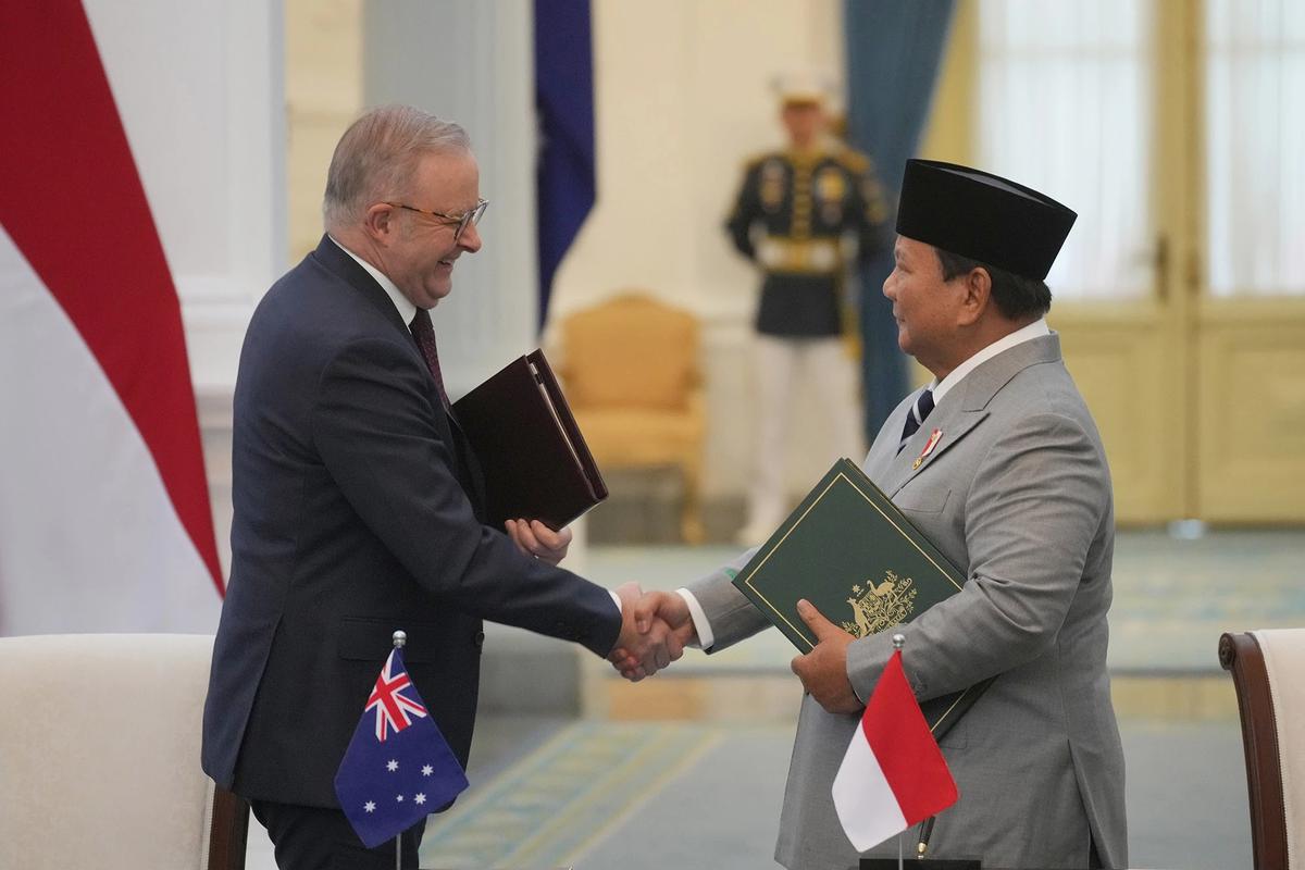 FOTO: Presiden Prabowo Terima PM Albanese di Istana Merdeka Perkuat Hubungan Indonesia Australia