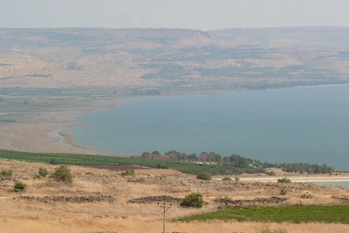 Tangkapan layar Danau Tiberias di Wikipedia. (Foto: Wikimedia Commons)