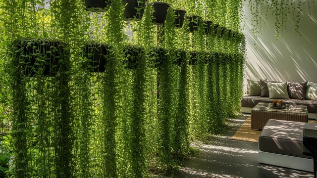 Zona Privasi Estetik dengan Tanaman Merambat