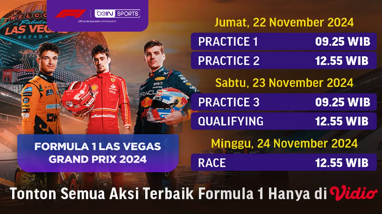 Formula 1 Las Vegas Grand Prix 2024