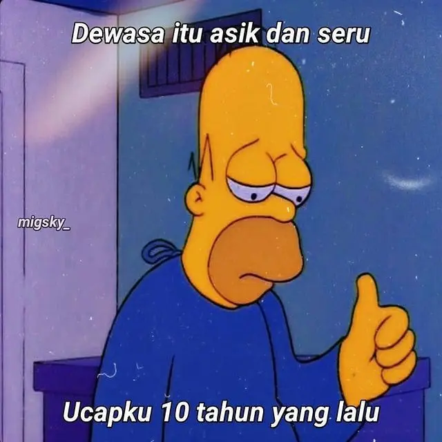 Beda Ekspektasi, Ini 6 Meme Susahnya Bila Sudah Dewasa Ini Bikin Pilu