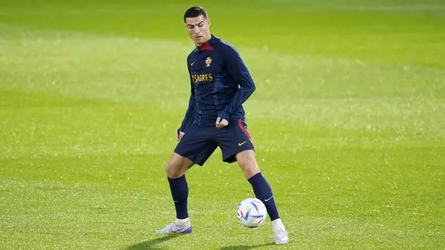 Foto: Lupakan MU, Cristiano Ronaldo Pilih Fokus Bersama Timnas Portugal di Piala Dunia 2022