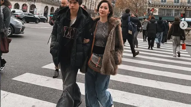 4 Gaya Busana BCL Liburan ke Paris Bareng Tiko Aryawardhana dan Noah Sinclair, Kasual tapi Mahal