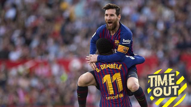 Berita video Time Out yang membahas para pemain berharga di La Liga, salah satunya Lionel Messi.