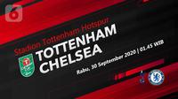 Tottenham Hotspur vs Chelsea (Liputan6.com/Abdillah)