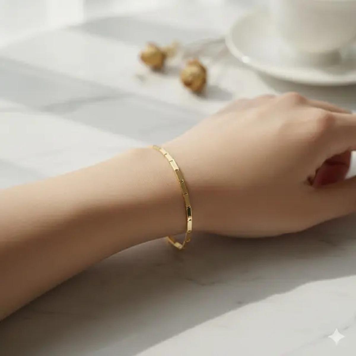 7 Model Gelang Rantai 3 Gram Polos yang Ringkas tapi Jadi Favorit Banyak Orang