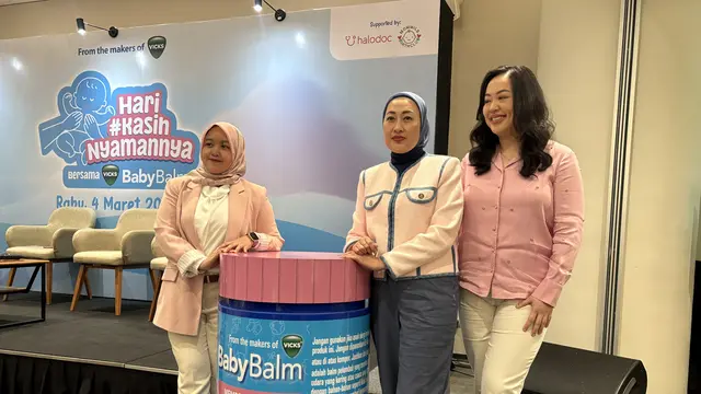 Peluncuran Vicks Baby Balm di Indonesia. [Anisha/Fimela]