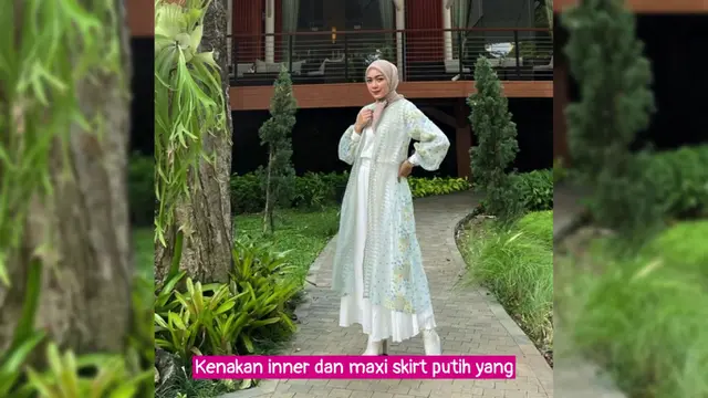 12 Ide Padu Padan Layering Outfit ala Richa Iskak, Hijaber Tampil Modis seperti Artis
