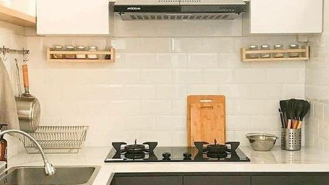 Dapur Letter L Minimalis Versi Rapi