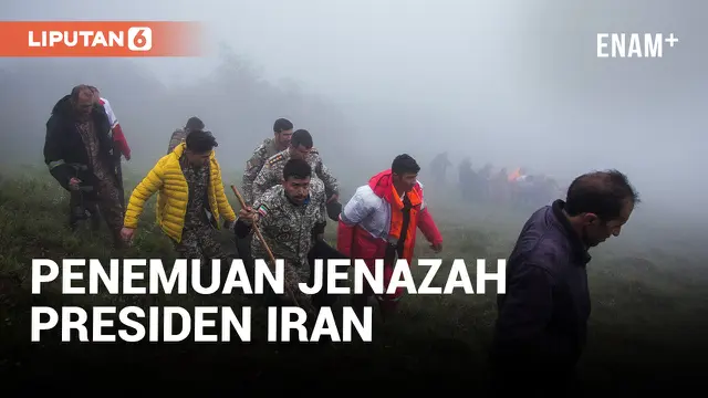 Detik-Detik Video Penemuan Jenazah Presiden Iran di Lokasi Kecelakaan Helikopter