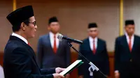 Resmi Lantik Pejabat Pimpinan Tinggi Madya, Ini Pesan Mentan Amran