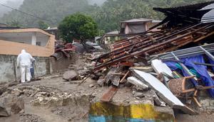 Banjir bandang terjang tiga kecamatan di Kepulauan Sitaro, Sulawesi Utara, pada Senin (5/1/2026) dini hari. (Liputan6.com/Yoseph Ikanubun)