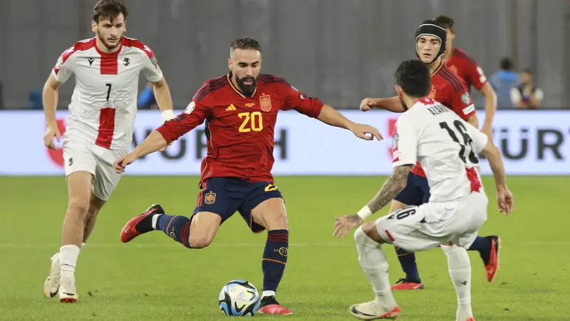 Kualifikasi Euro Georgia vs Spanyol