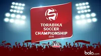Logo TSC, Torabika Soccer Championship 2016 (bola.com/Rudi Riana)