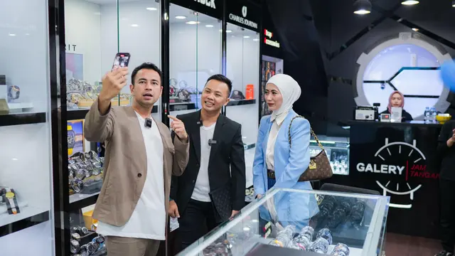Raffi Ahmad, Ardi Andriyanto dan Amel. (Foto: Dok. Koleksi Pribadi Ardi Andriyanto)