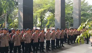 Sidang Vonis Nadiem Dijaga Ratusan Polisi