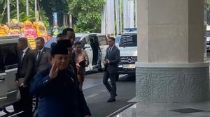 Prabowo dan Jokowi Jadi Saksi Pernikahan Kasespri Presiden Rizky Irmansyah