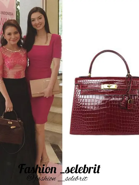 Bergaya mewah memang kerap terlihat dari diri Rosa. Wanita bersuara emas ini memiliki koleksi tas bermerk Hermes juga yang harganya mencapai $25,000 atau 327.500.000 IDR. (Instagram/fashionselebrit)