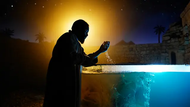 Mukjizat Nabi Ilyasa (Foto: Reve Art AI)