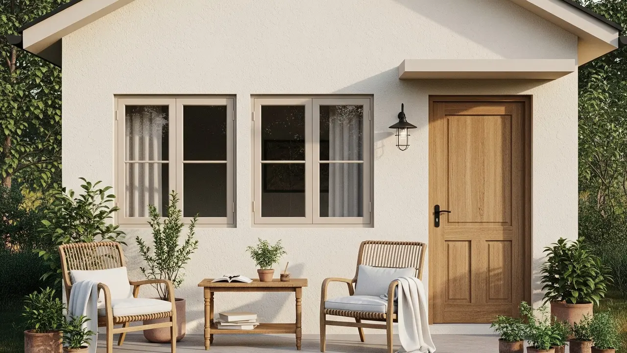 Rumah Sederhana Cozy dengan Nuansa Earth Tone yang Calming
