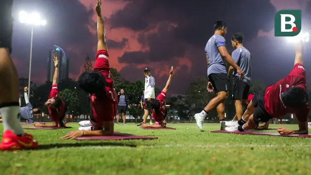 Foto: Timnas Indonesia Gelar Latihan Perdana Jelang Lawan Brunei untuk Kualifikasi Piala Dunia 2026 Zona Asia