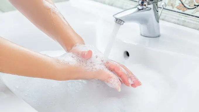 cuci tangan