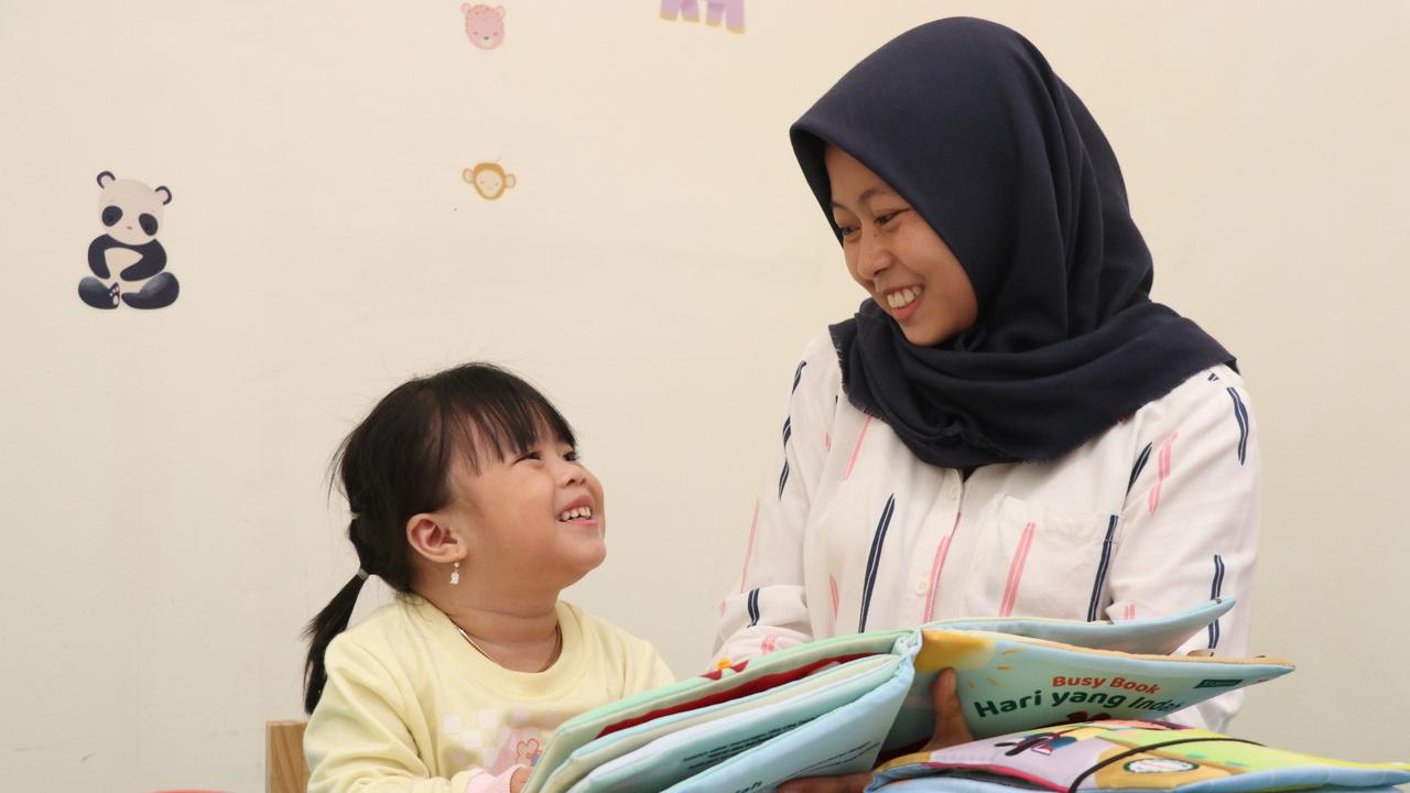 Ilustrasi anak usia dini sedang belajar (Dok. Tanoto Foundation)