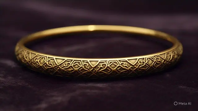 Model Gelang Emas Bangle Islami