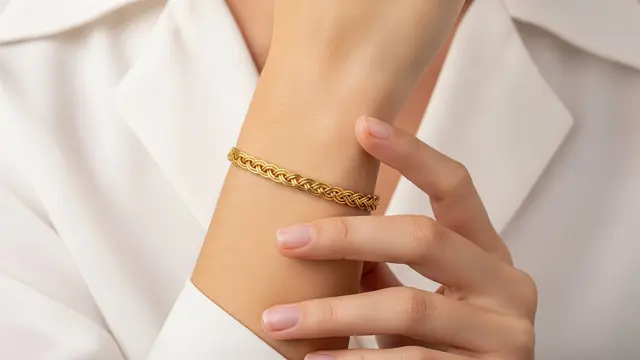 Model gelang rantai 2 gram anak muda kekinian
