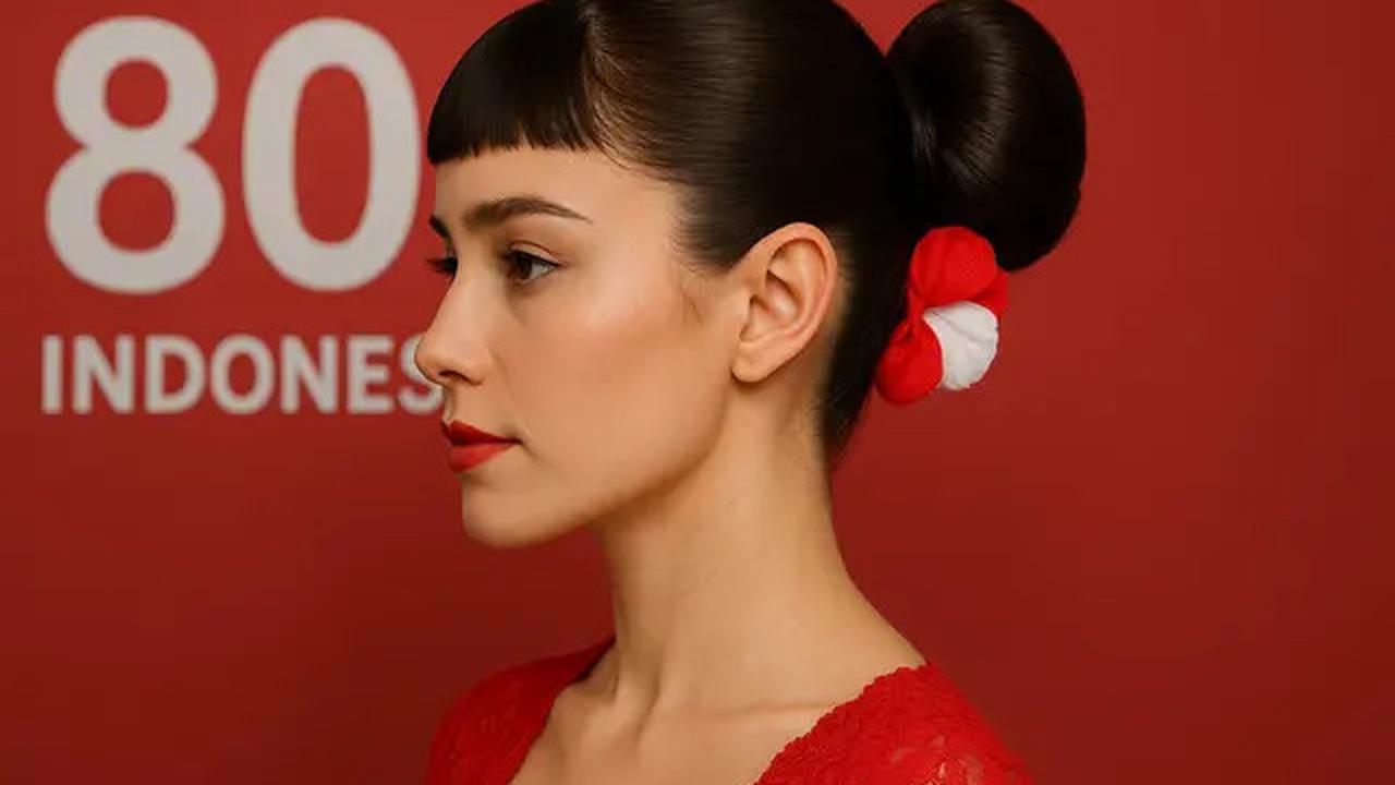 7 Model Sanggul Modern dengan Poni untuk HUT RI ke-80, Anggun dan Kekinian