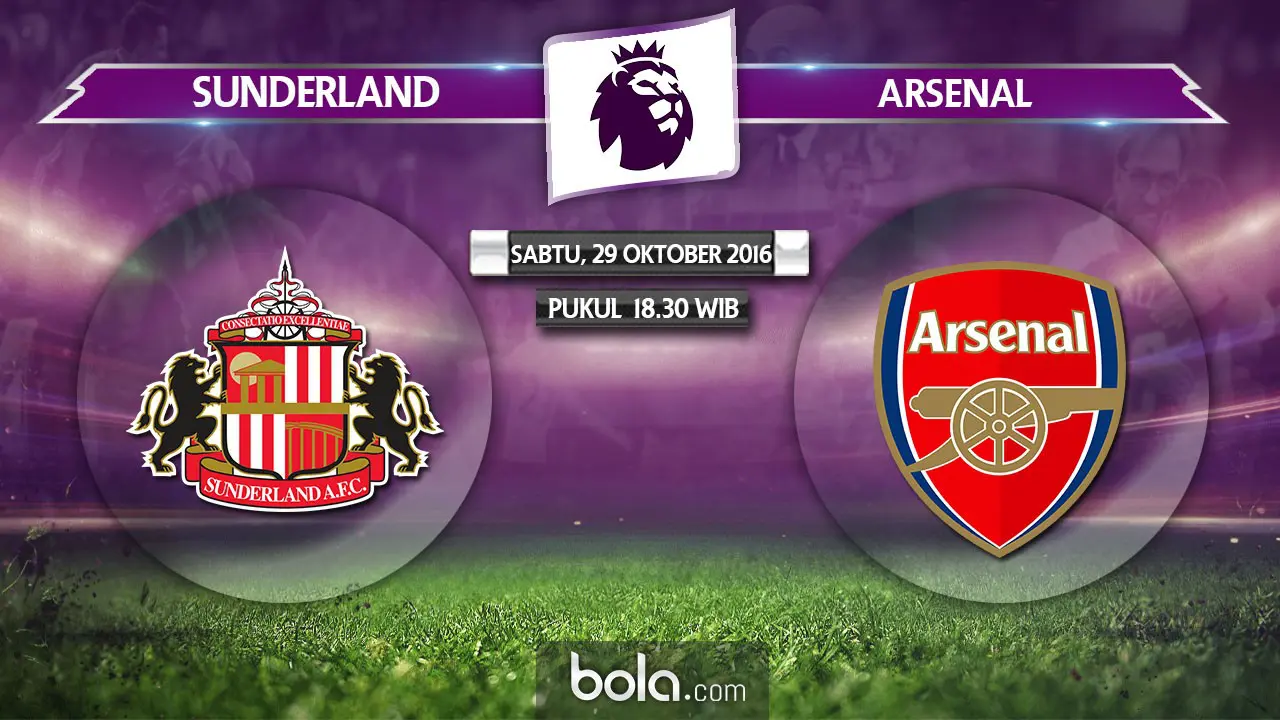 Premier League_Sunderland vs Arsenal (Bola.com/Adreanus Titus)
