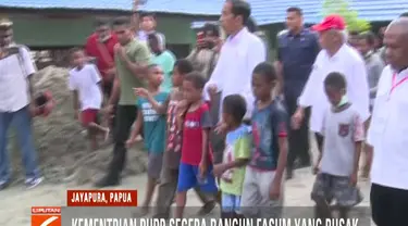 Jokowi menilai bahwa para korban harus segera direlokasi dari tempat rawan bencana. Dan lokasi relokasi nanti akan ditentukan oleh Gubernur Papua maupun Bupati Jayapura.