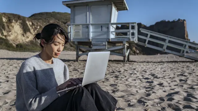 Ilustrasi digital nomad