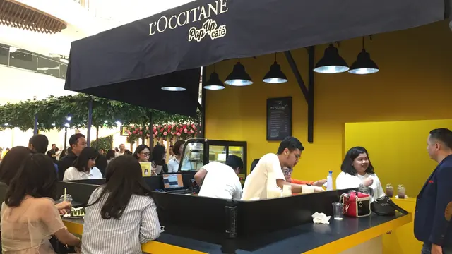 L'Occitane Pop Up Cafe