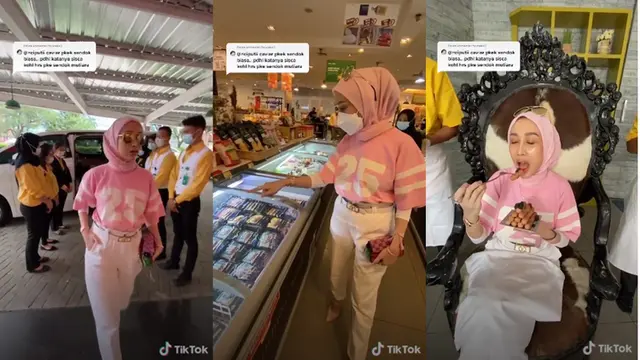 Borong Sosis 4 Troli di Supermarket, Video TikTok Dokter Sultan Reza Gladys Tembus 24,9 Juta Penonton