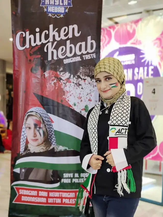 Semangat Berbagi Lewat Penjualan Kebab Perempuan Berdarah Arab di Yogyakarta