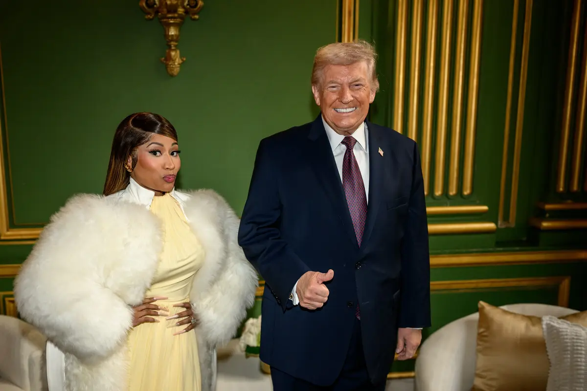 Nicki Minaj Declares Herself "Trump's Number 1 Fan" at Key Washington D.C. Event
