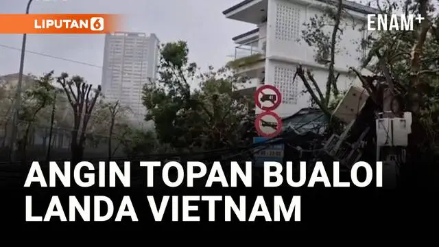 Topan Bualoi menghantam Vietnam pada Senin (29/9), membawa angin kencang hingga 133 km/jam dan hujan deras yang menyebabkan banjir serta kerusakan luas. Ribuan orang dievakuasi, hampir 200 penerbangan dibatalkan, dan beberapa orang dilaporkan hilang.