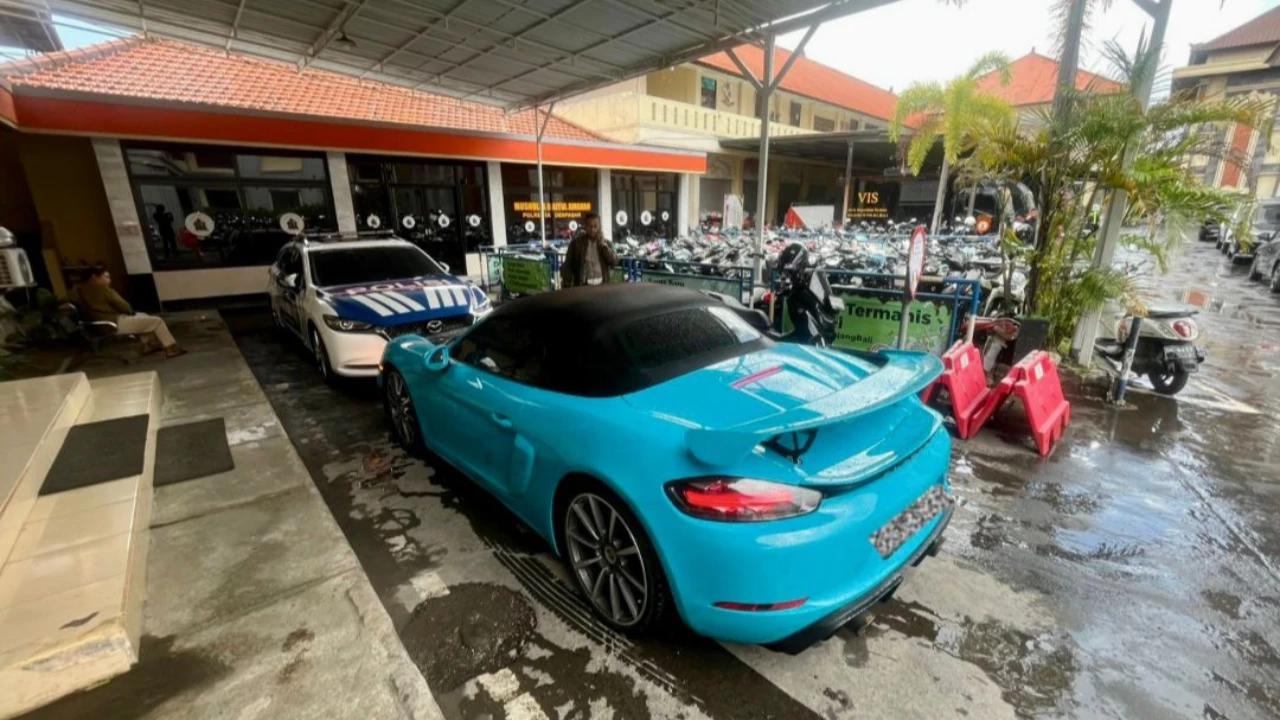 Viral Video Turis Rusia Drifting Pakai Porsche di Bali, Kini Terancam 3 Bulan Kurungan