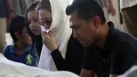 Idris Sardi tutup usia pada pukul 07.25 WIB di rumah sakit Meilia, Cibubur, Jakarta Timur, Senin (28/4/2014) (Liputan6.com/Faizal Fanani)