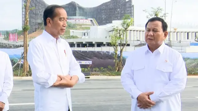 Di Depan Jokowi, Prabowo Janji Selesaikan Pembangunan IKN