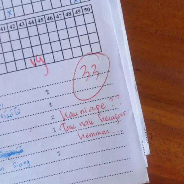 6 Komentar Kocak Guru Gen Z pada Lembar Jawab Murid Dapat Nilai di Bawah 50