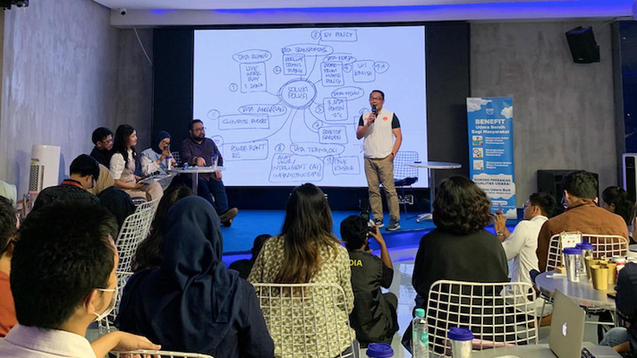 Dua Belas Jurus Ridwan Kamil Atasi Polusi Jakarta