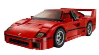 Ferrari F40 ini dibangun dari sejumlah 1.158 buah blok Lego.