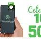 Penelusuran klaim WhatsApp bagikan kuota 50 GB merayakan ulang tahun ke-10