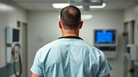 Ilustrasi tindak kekerasan seksual oleh dokter residen Program Pendidikan Dokter Spesialis (PPDS) Anestesi Universitas Padjadjaran (Unpad) menambah catatan hitam di dunia pendidikan kedokteran. Foto dibuat oleh AI.